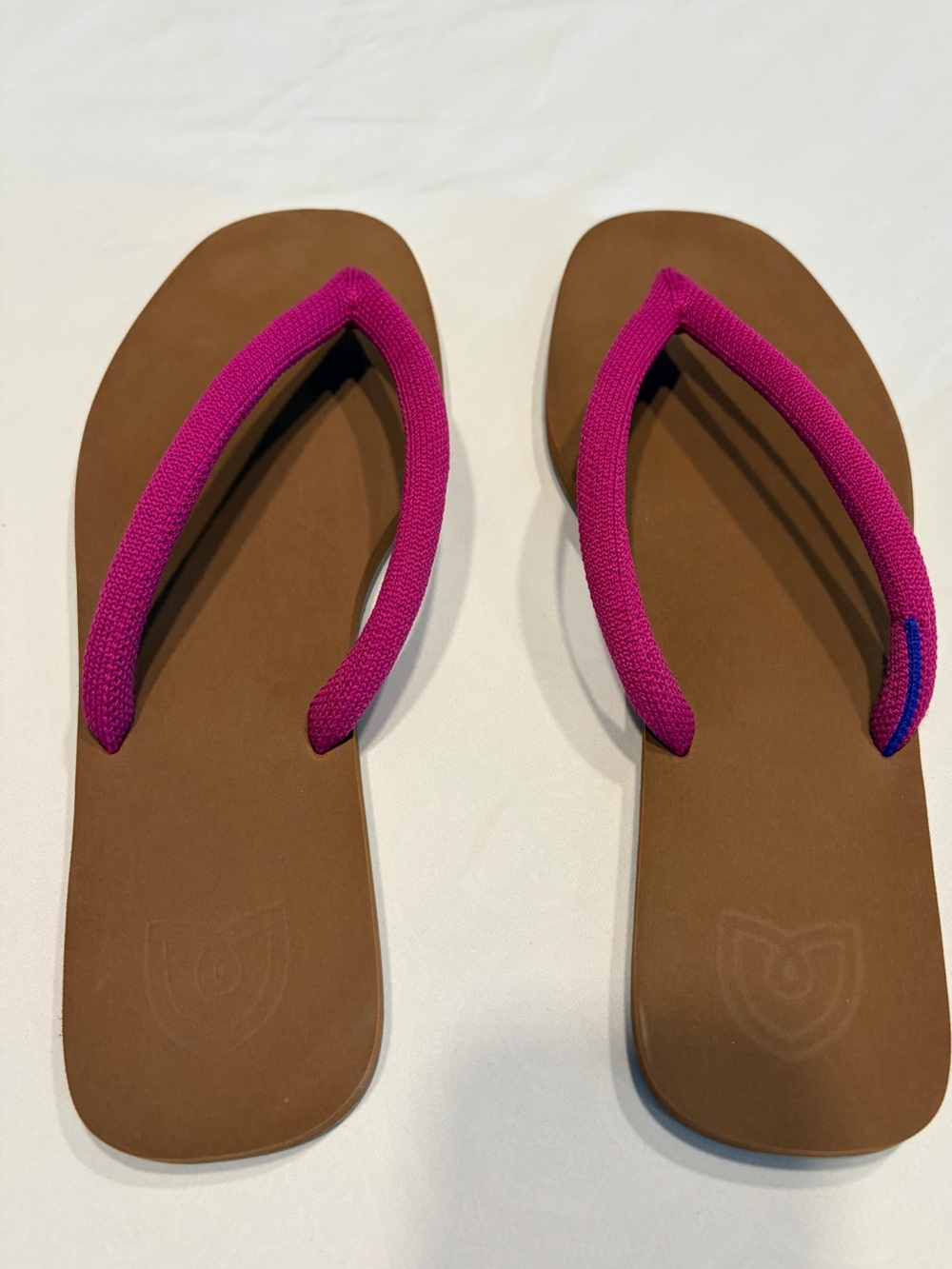Rothy’s The Flip Flop Daiquiri Pink Tan Women’s Size 11
